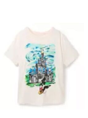Adult shirt Mickey Mouse & Cinderella’s Castle Sz L